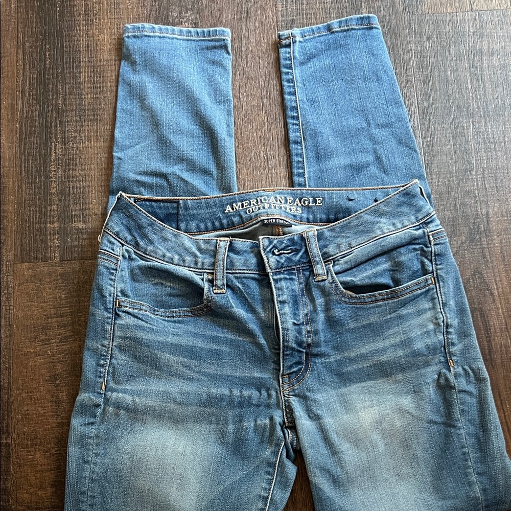 American Eagle Outfitters Light Blue Denim